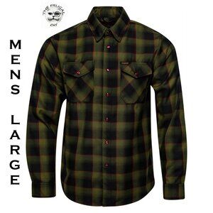 DIXXON FLANNEL - ELM STREET 2.0 Flannel Shirt - Men's Large - Horror Series